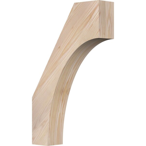 Ekena Millwork 3 1/2"W x 14"D x 22"H Westlake Smooth Knee Brace, Douglas Fir BRC04X14X22WTL00SDF - main